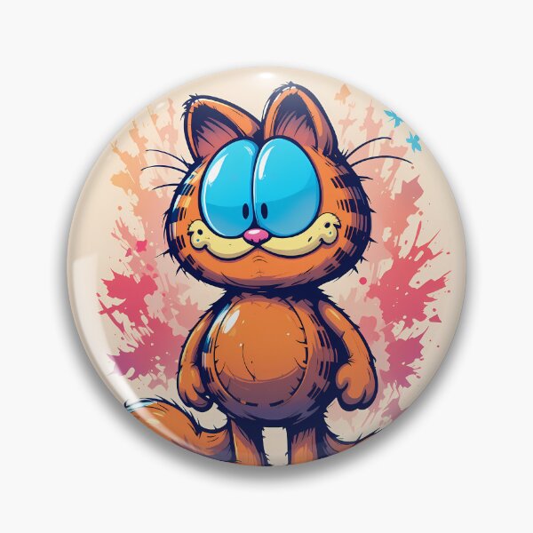 Item preview, Colorful Paint Garfield Art Comic Funny Pop designed and sold by ART ATTACK ZONE.