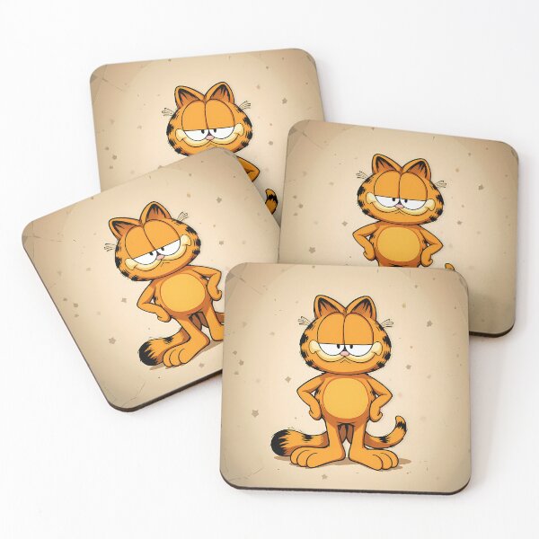 Item preview, The Rock Garfield Art Comic Funny Pop designed and sold by ART ATTACK ZONE.