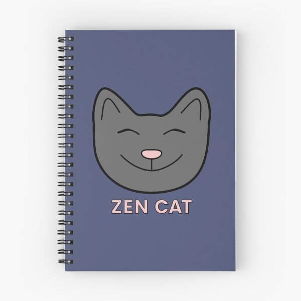 Item preview, Happy Zen Cat, Chill Kitty designed and sold by MoePark.