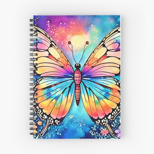 Item preview, Vibrant Butterfly Art designed and sold by Health And Fitness Posts e-Store.