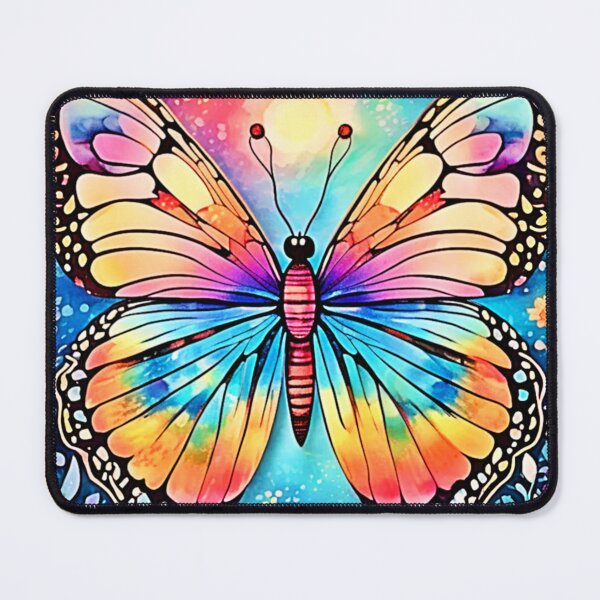 Item preview, Vibrant Butterfly Art designed and sold by Health And Fitness Posts e-Store.