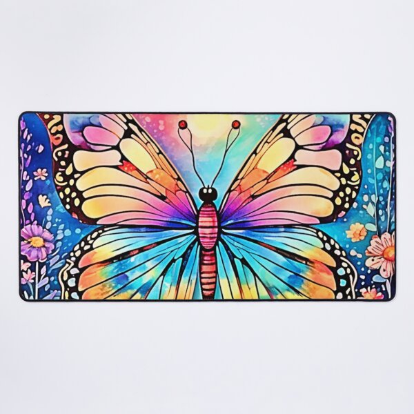 Item preview, Vibrant Butterfly Art designed and sold by Health And Fitness Posts e-Store.