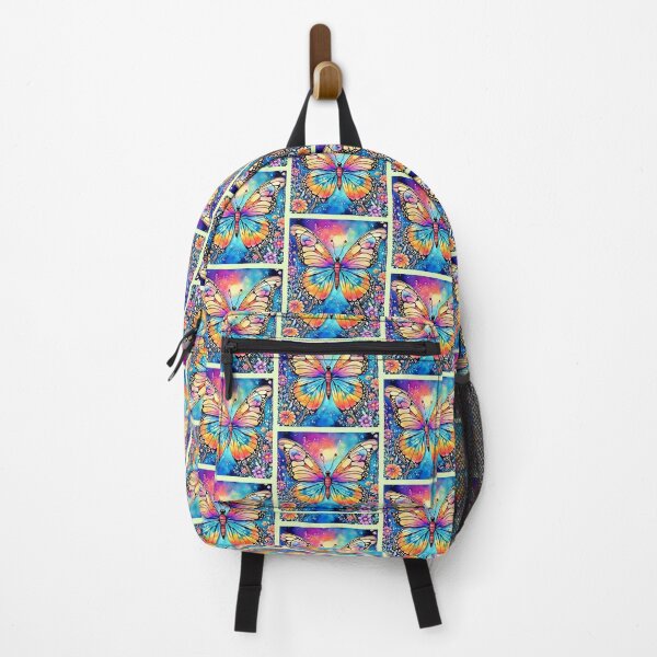 Item preview, Vibrant Butterfly Art designed and sold by Health And Fitness Posts e-Store.