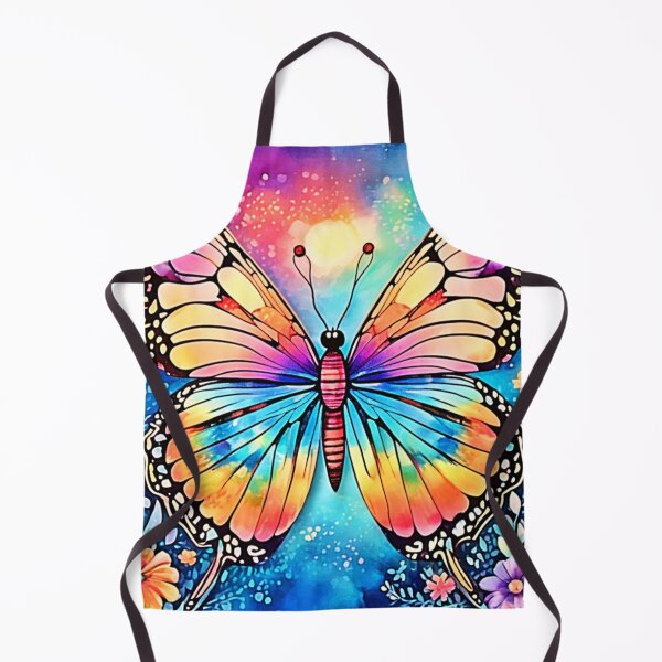 Item preview, Vibrant Butterfly Art designed and sold by Health And Fitness Posts e-Store.
