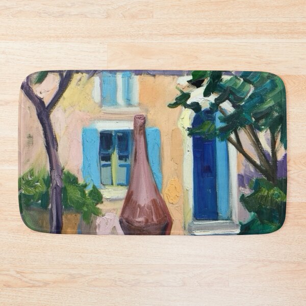 Item preview, Large Clay Jug in a French Garden – Impressionist Still Life designed and sold by CARRAANN.