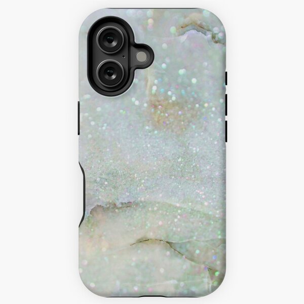 Item preview, Translucent (Faux) Light Pink Gold-Hues and Aqua (Faux) Marble designed and sold by DEC02.