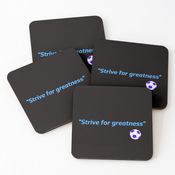 Item preview, "Strive for greatness" designed and sold by Boardwalkmerch.