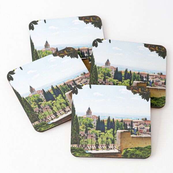 Item preview, Alhambra gardens and complex - painterly designed and sold by Travelways.