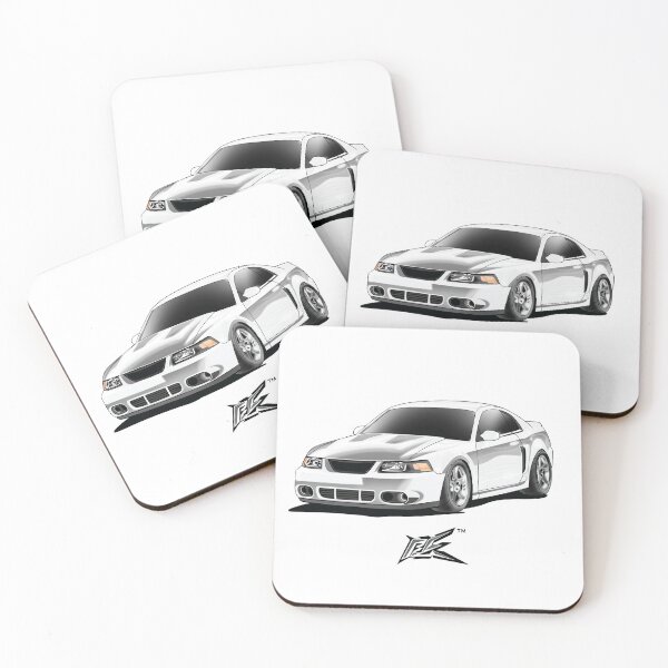 Item preview, ford mustang svt cobra white  designed and sold by NaquashM.