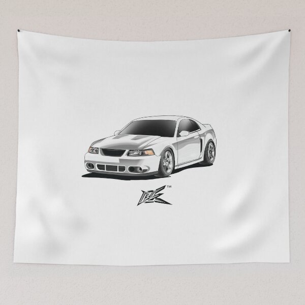 Item preview, ford mustang svt cobra white  designed and sold by NaquashM.