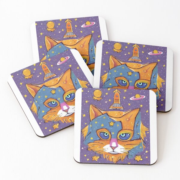 Item preview, space cats designed and sold by Zimmonz World of Nightmares.