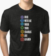 CHAKRAS Tri-blend T-Shirt