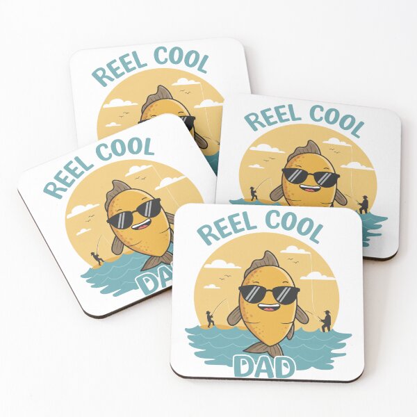 Item preview, Funny Reel Cool Dad Fishing  designed and sold by MaqueCreation.