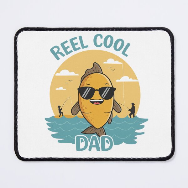 Item preview, Funny Reel Cool Dad Fishing  designed and sold by MaqueCreation.