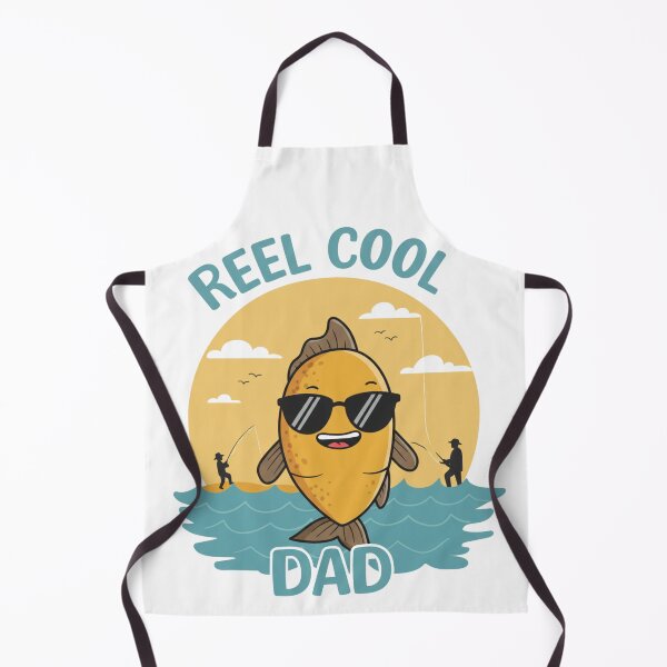 Item preview, Funny Reel Cool Dad Fishing designed and sold by MaqueCreation.