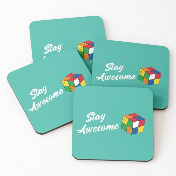 Item preview, Stay Awesome! (white) designed and sold by best-cube-au.