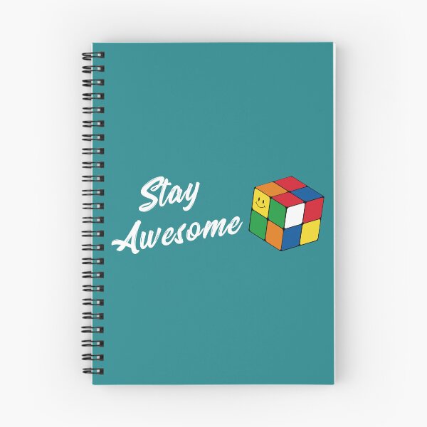 Item preview, Stay Awesome! (white) designed and sold by best-cube-au.