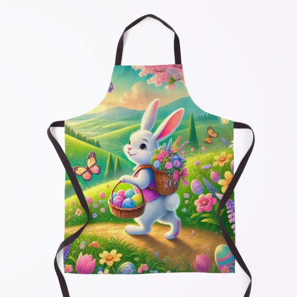 Item preview, Easter Bunny’s Blooming Spring Journey designed and sold by LegademaArt.