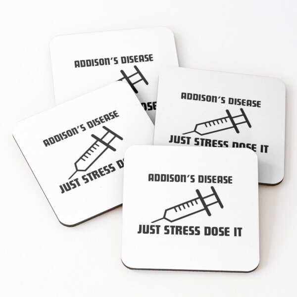 Item preview, Just Stress Dose It—Addison’s Disease Awareness  designed and sold by AvertedCrisis.