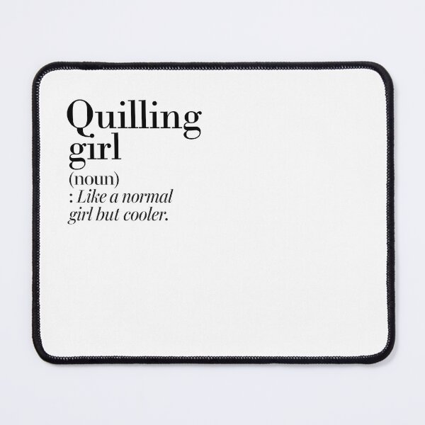 Item preview, Quilling Girl Definition - Funny Quilling Lover designed and sold by Watsonarts.
