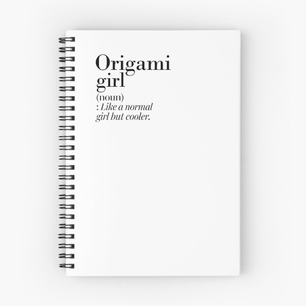 Item preview, Origami Girl Definition - Funny Origami Lover designed and sold by Watsonarts.
