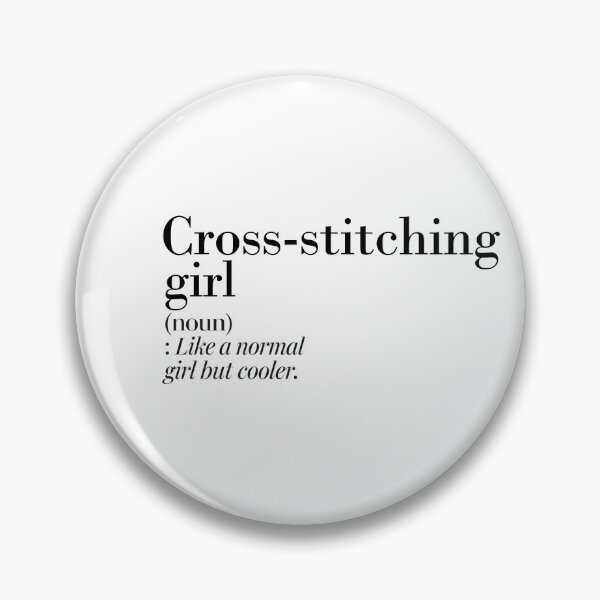 Item preview, Cross-stitching Girl Definition - Funny Cross-stitching Lover designed and sold by Watsonarts.