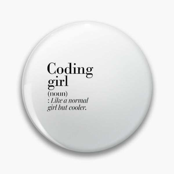 Item preview, Coding Girl Definition - Funny Coding Lover designed and sold by Watsonarts.