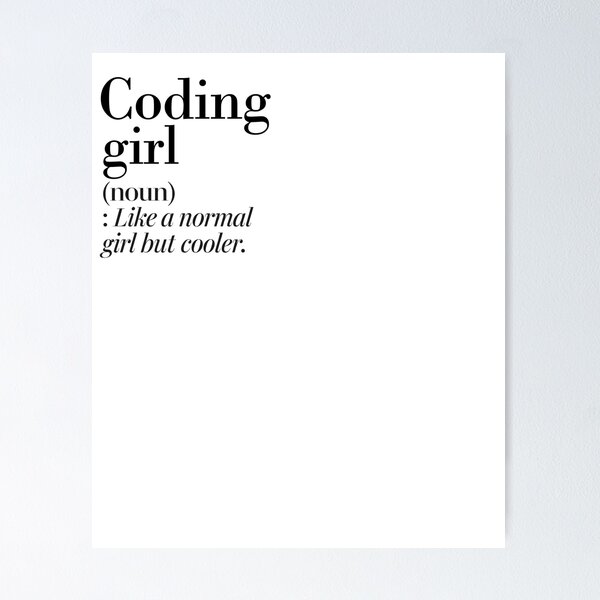 Artikel-Vorschau von Coding Girl Definition - Lustiger Coding-Liebhaber, designt und verkauft von Watsonarts.