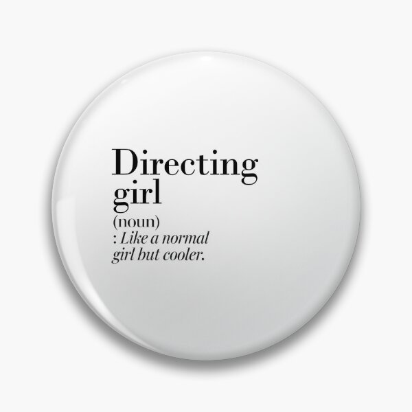 Item preview, Directing Girl Definition - Funny Directing Lover designed and sold by Watsonarts.