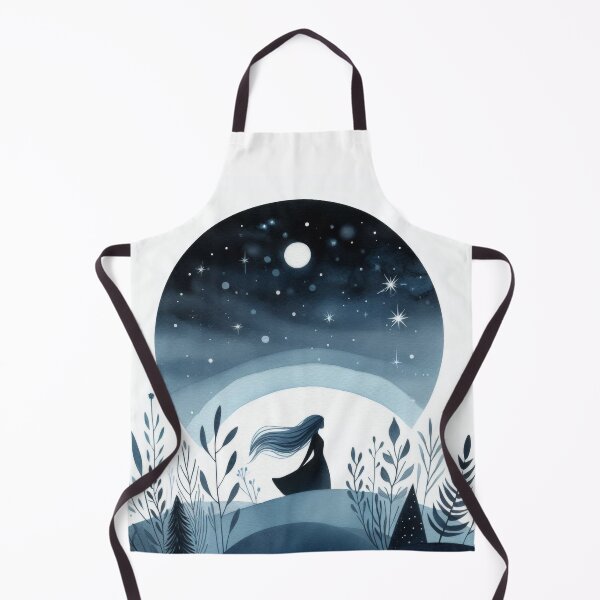 Item preview, Watercolor Nightscene designed and sold by Filougraphie.