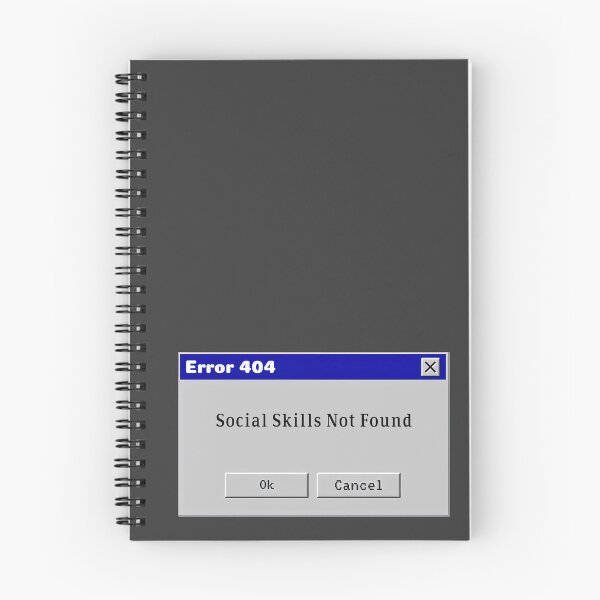 Item preview, 404 Social Skills Not Found designed and sold by TSQ.