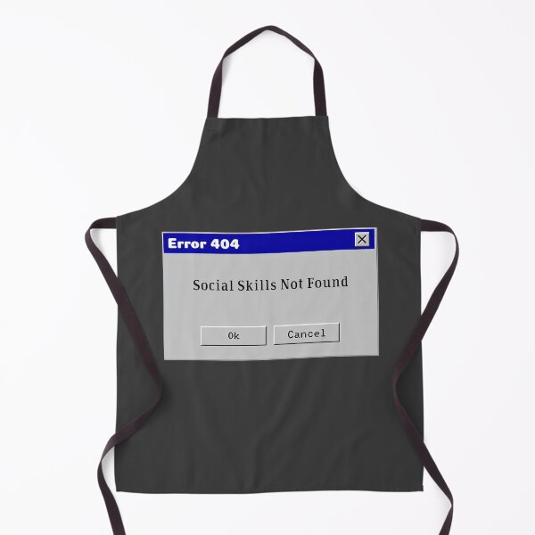 Item preview, 404 Social Skills Not Found designed and sold by TSQ.