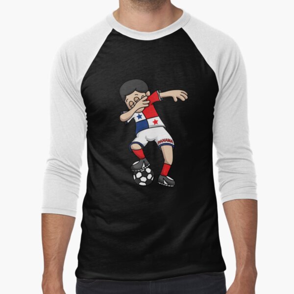 Zazzle Dabbing Dog Panama Soccer Fans Panamanian Flag Foo T-Shirt, Men's, Size: Adult S, Black