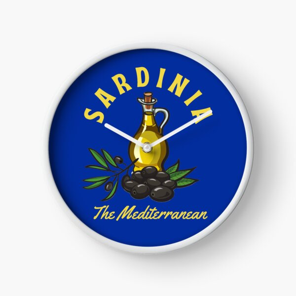 Item preview, Vintage-Style Sardinia Italy The Mediterranean - Yellow Text - Vacation / Cruise designed and sold by TimelessLocales.