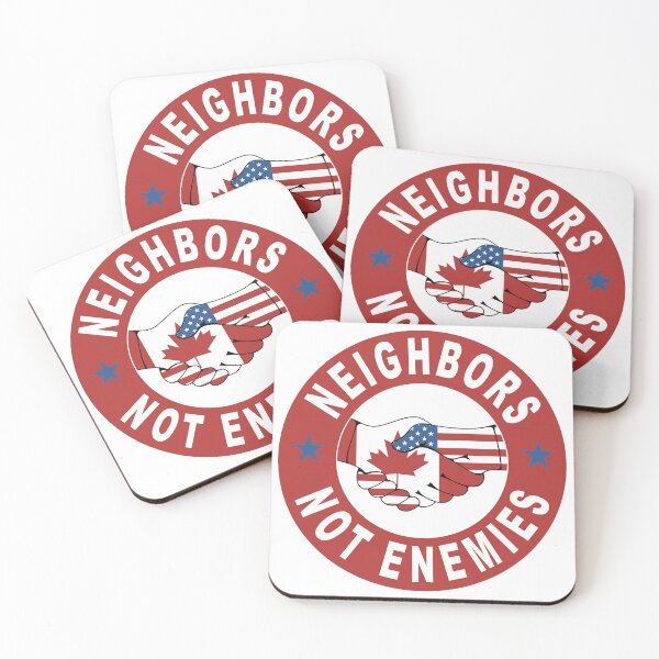 Item preview, Neighbors Not Enemies  designed and sold by TaraGbear.