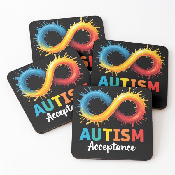 Item preview, Autism Acceptance Infinity Symbol Colorful Neurodiversity Design designed and sold by haitrieuic96.