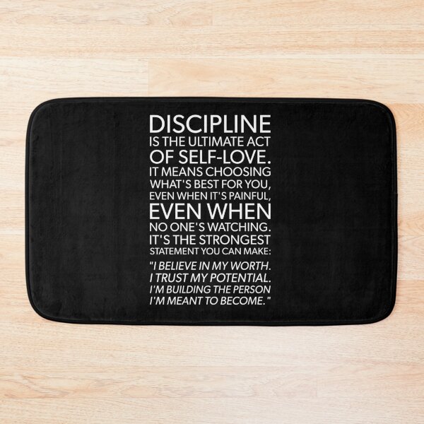Item preview, Discipline Is Ultimate Act of Self-Love – Motivational designed and sold by chantastical.