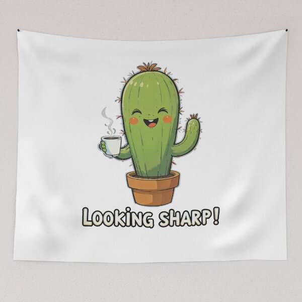 Item preview, Cactus Looking Sharp! designed and sold by Ranzou-Art.