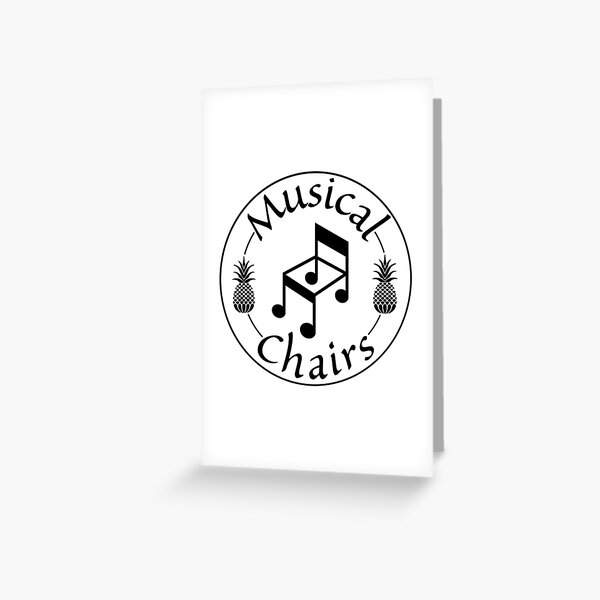Item preview, Musical chairs black and white designed and sold by Wild-Shape.