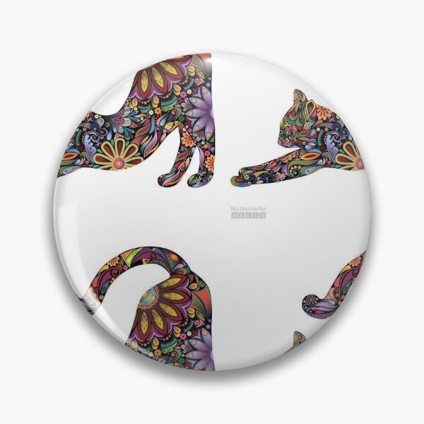 Item preview, Flowered Cat designed and sold by Nicholes  Dream Visions.