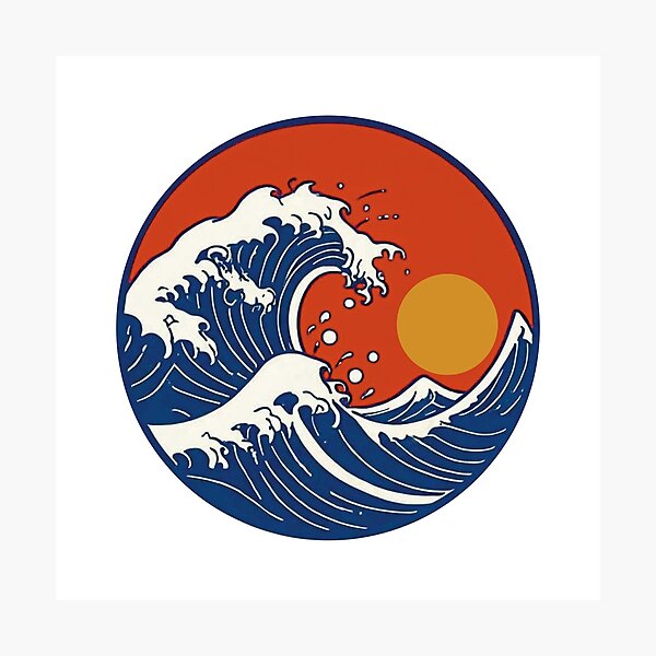 Item preview, Sunset Wave. designed and sold by EunsooLee.