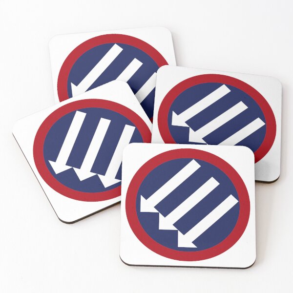 Item preview, Iron Front - The Three Arrows - Anti Fascist (red, white, blue) designed and sold by Thelittlelord.