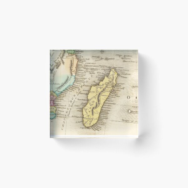 Item preview, Madagascar in 1823 designed and sold by 19th Century in Color.