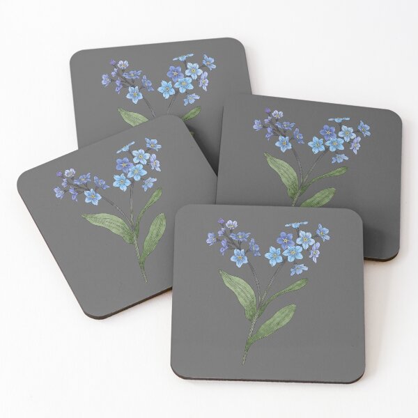 Item preview, Forget-Me-Not Flowers designed and sold by Marguerite Artistry.