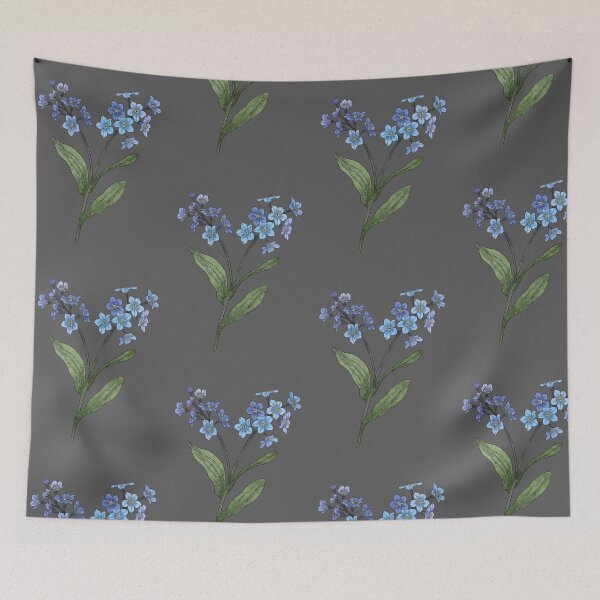 Item preview, Forget-Me-Not Flowers designed and sold by Marguerite Artistry.