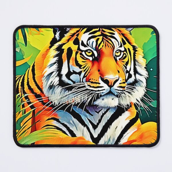 Item preview, Tropical Tiger Art designed and sold by Health And Fitness Posts e-Store.