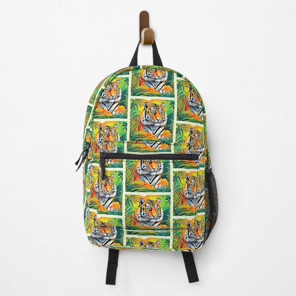 Item preview, Tropical Tiger Art designed and sold by Health And Fitness Posts e-Store.