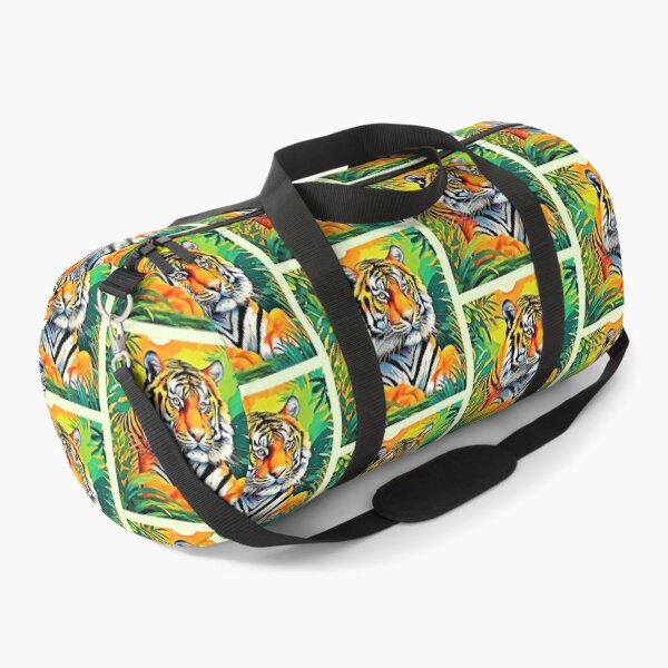 Item preview, Tropical Tiger Art designed and sold by Health And Fitness Posts e-Store.