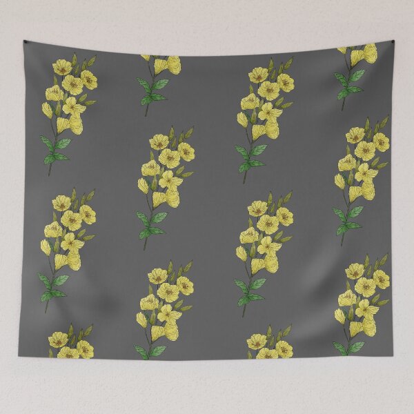 Item preview, Yellow Primrose Flowers designed and sold by Marguerite Artistry.