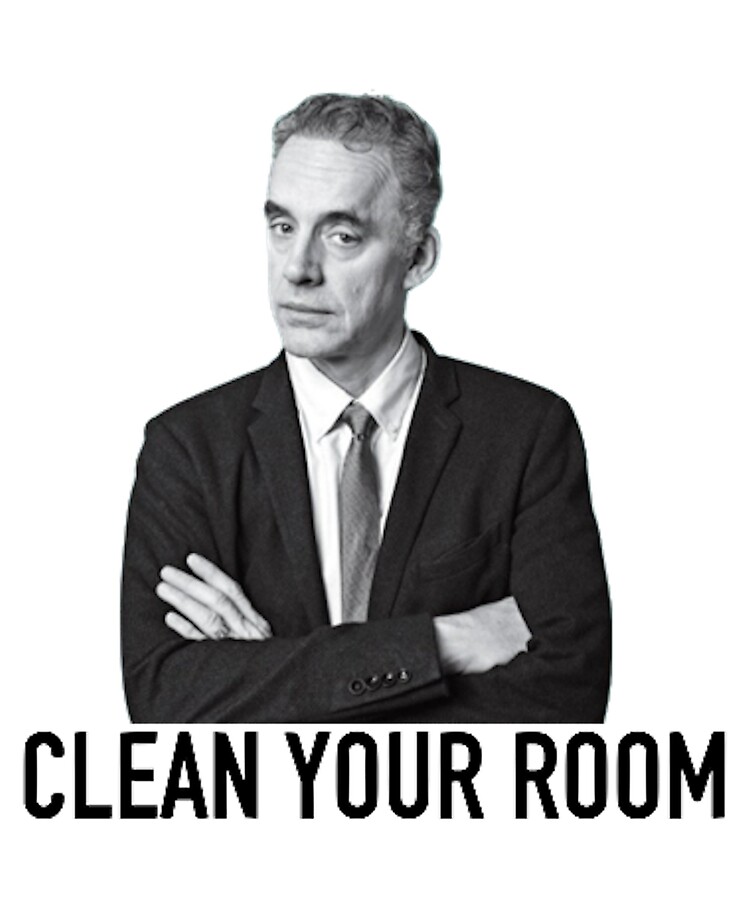 motor raket på en ferie Jordan Peterson: "Clean your room"" iPad Case & Skin by lauragfarb |  Redbubble